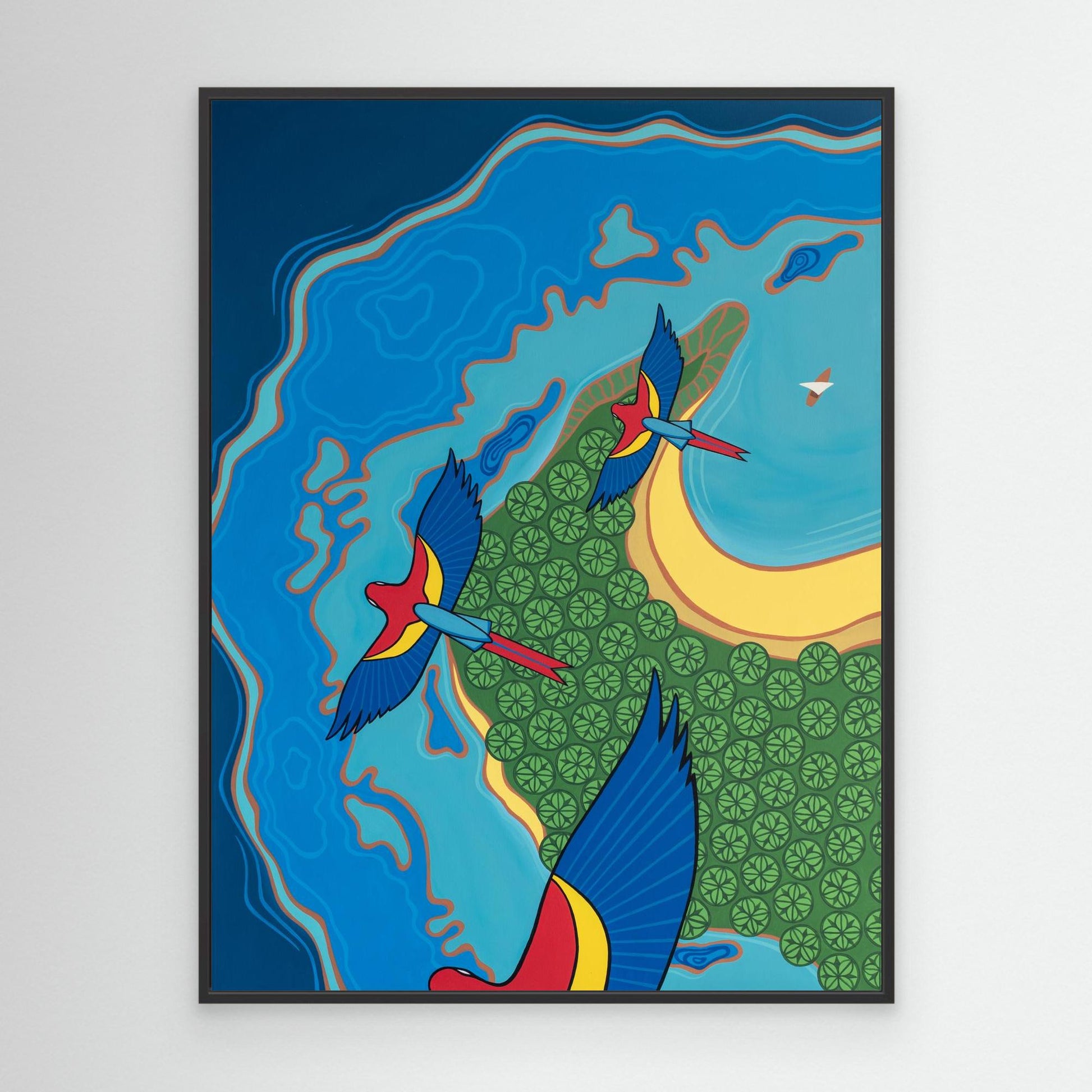 Islands IV (Diptych Left)