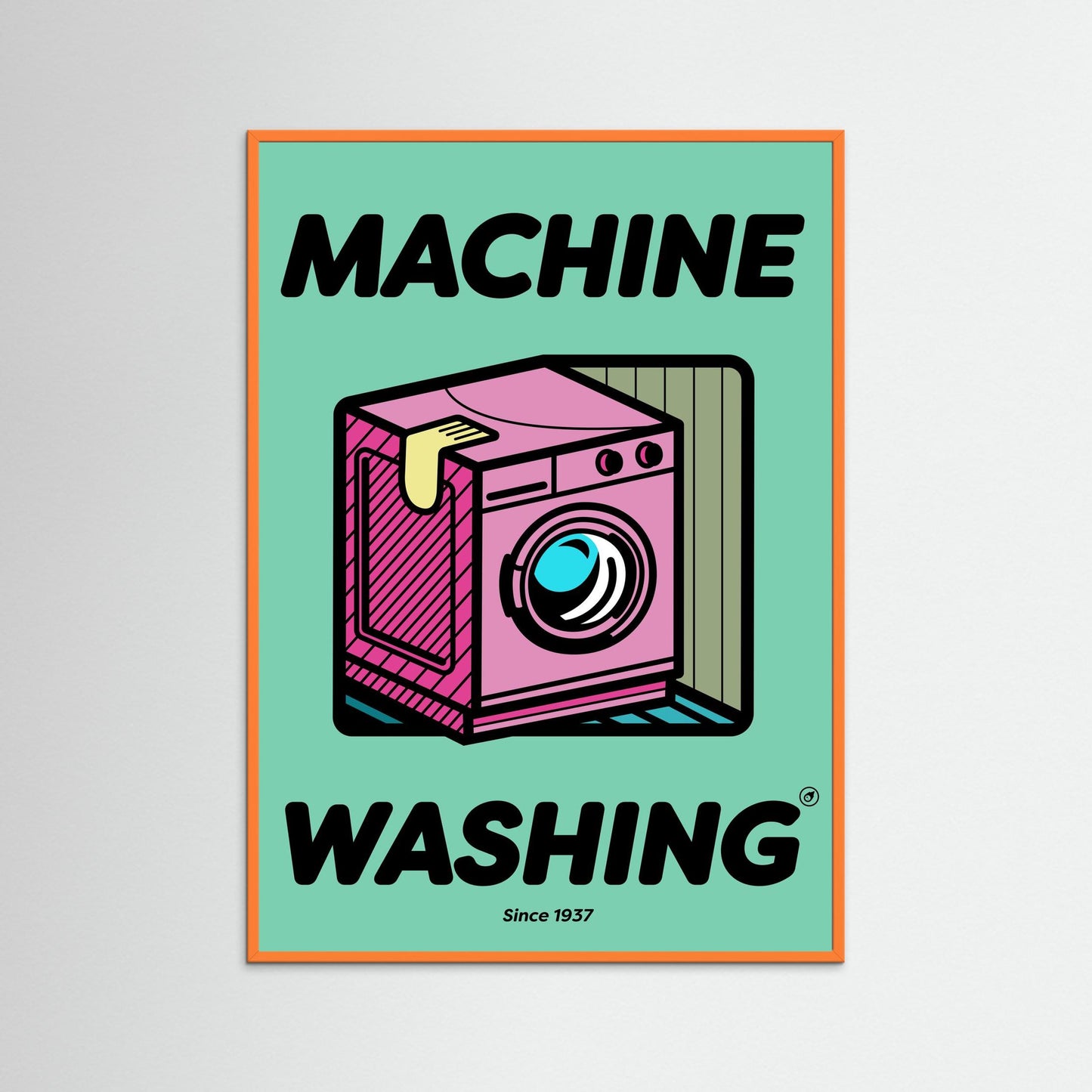 Machine Washing - green