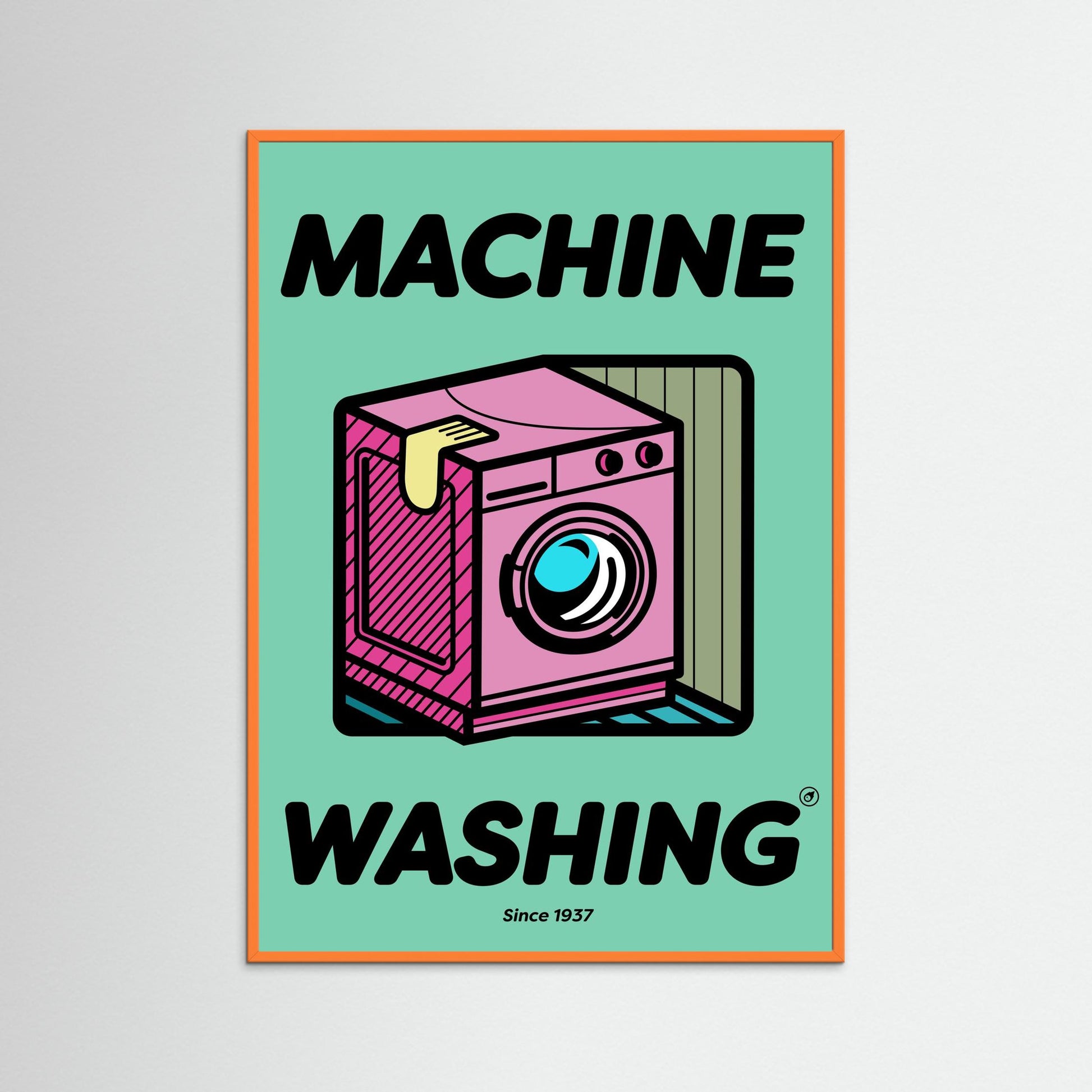 Machine Washing - green