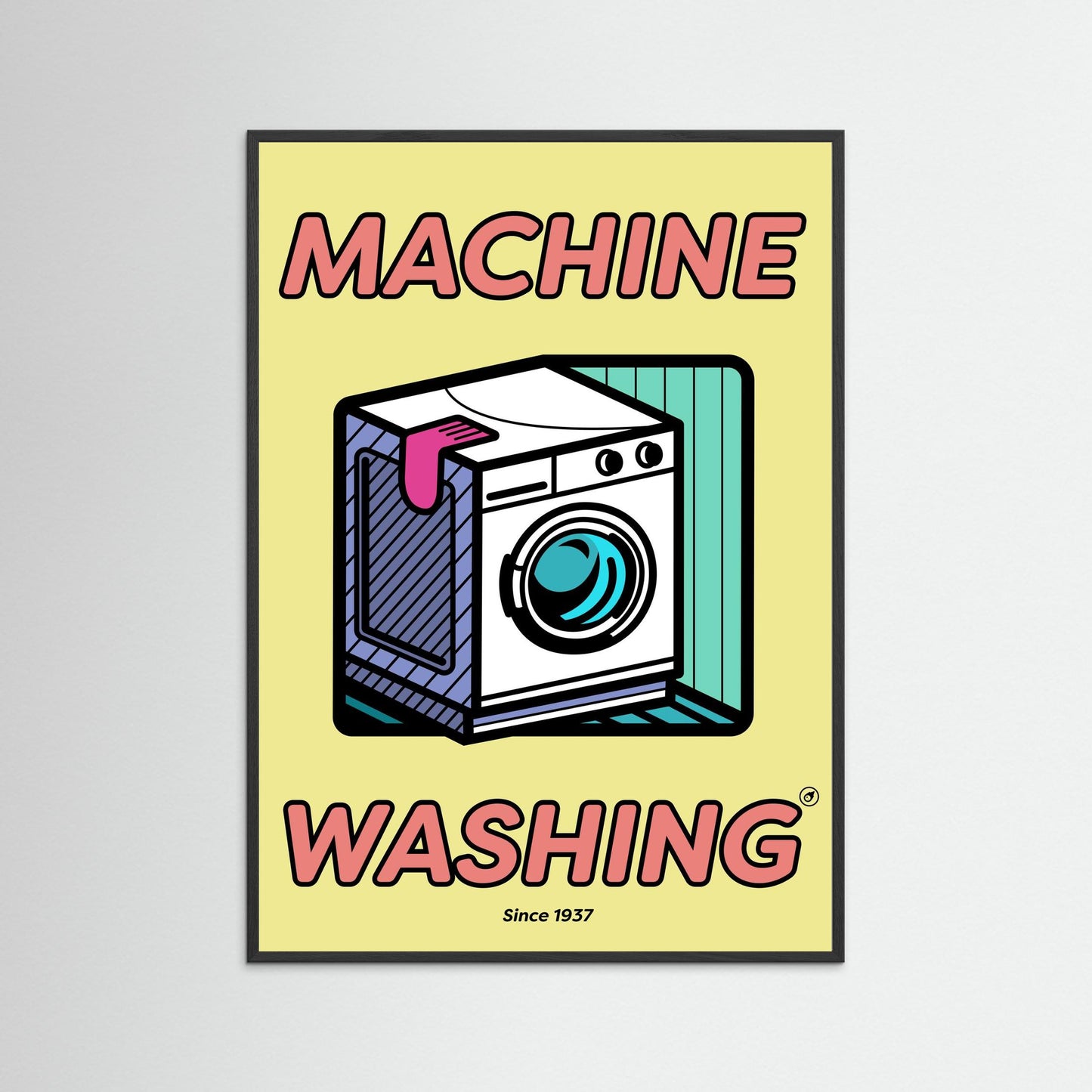 Machine Washing - Yellow