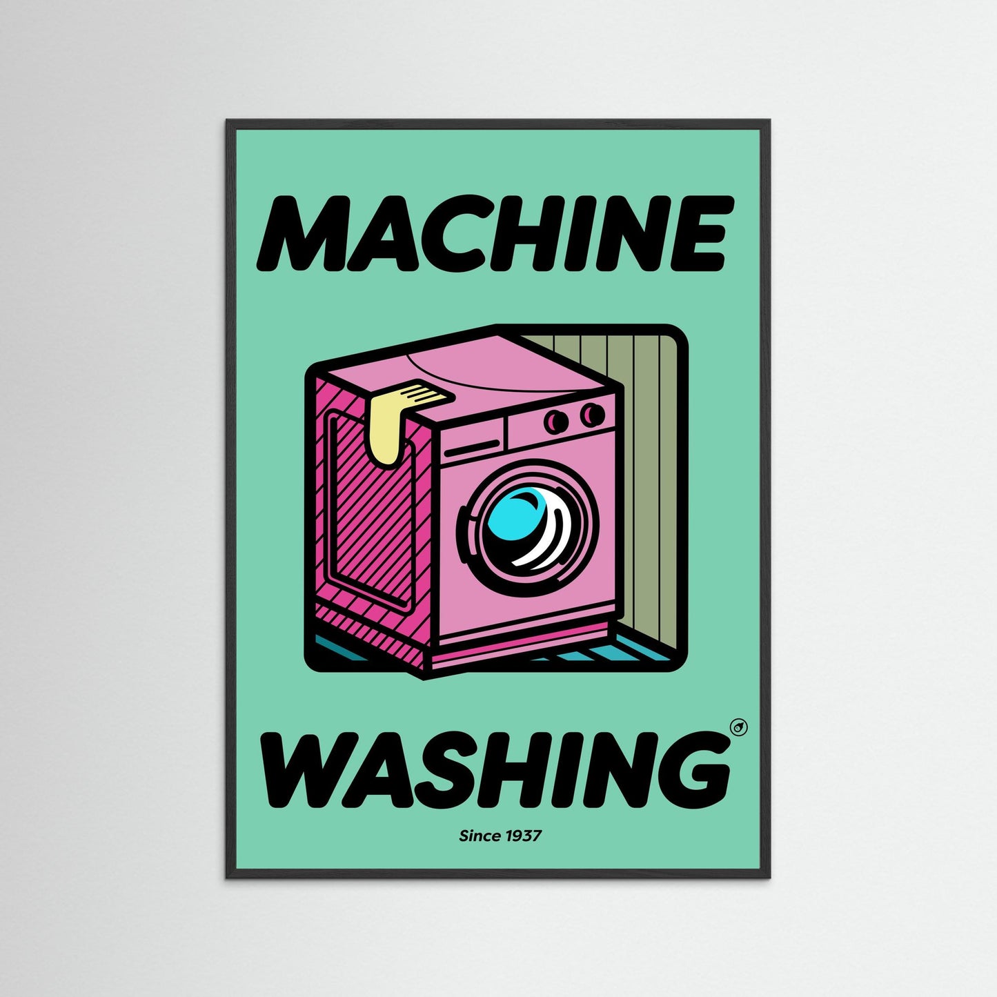 Machine Washing - green