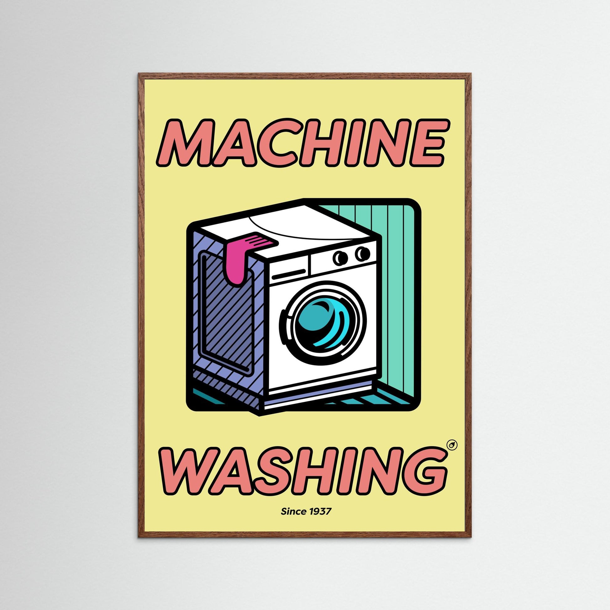 Machine Washing - Yellow