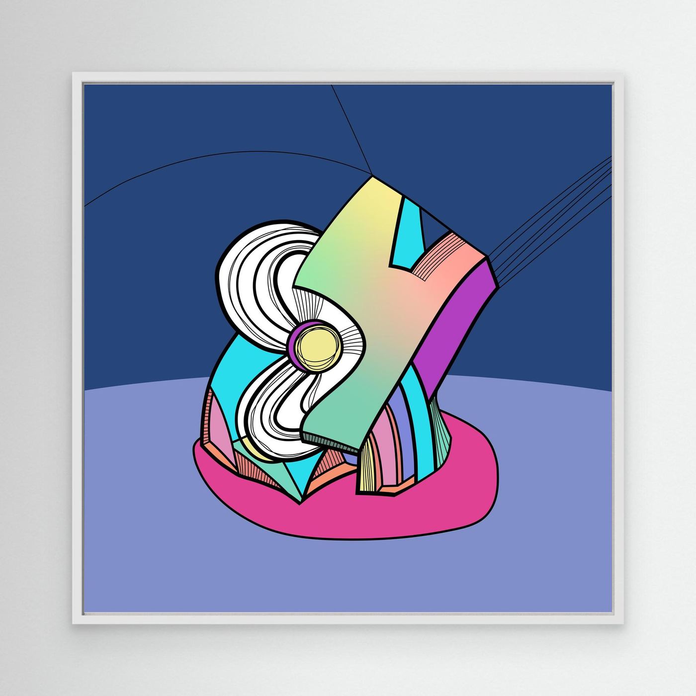 Object untitled #02 Origin | Canvas Print – Artist Series