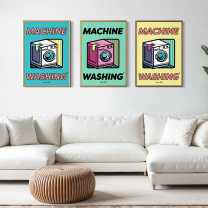 Machine Washing #02 - Blue