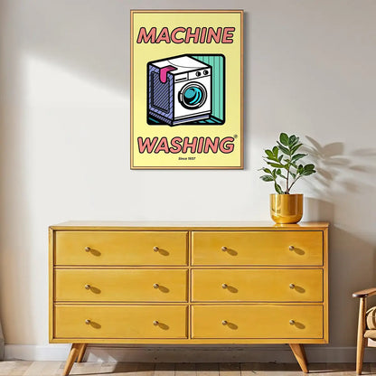 Machine Washing #01 - Yellow