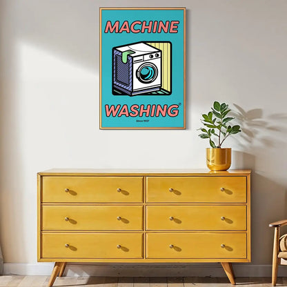 Machine Washing #02 - Blue