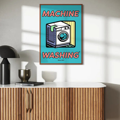 Machine Washing #02 - Blue