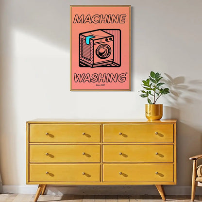 Machine Washing #03 - Orange