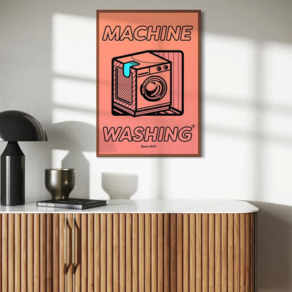 Machine Washing #03 - Orange