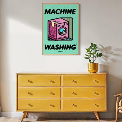 Machine Washing #05 - Green