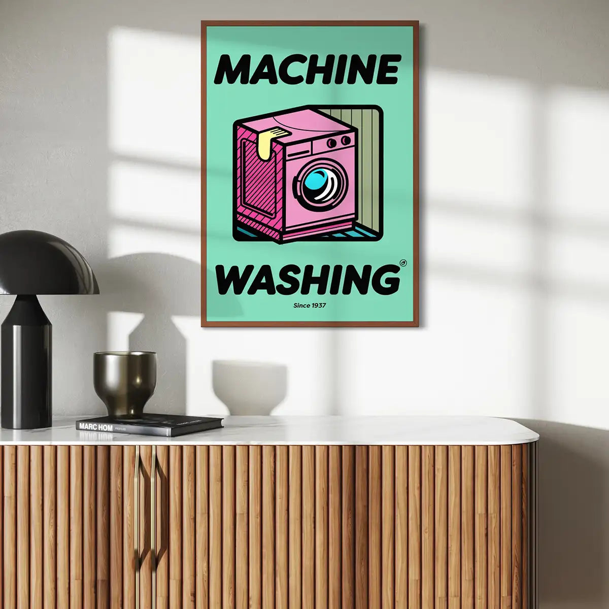 Machine Washing #05 - Green