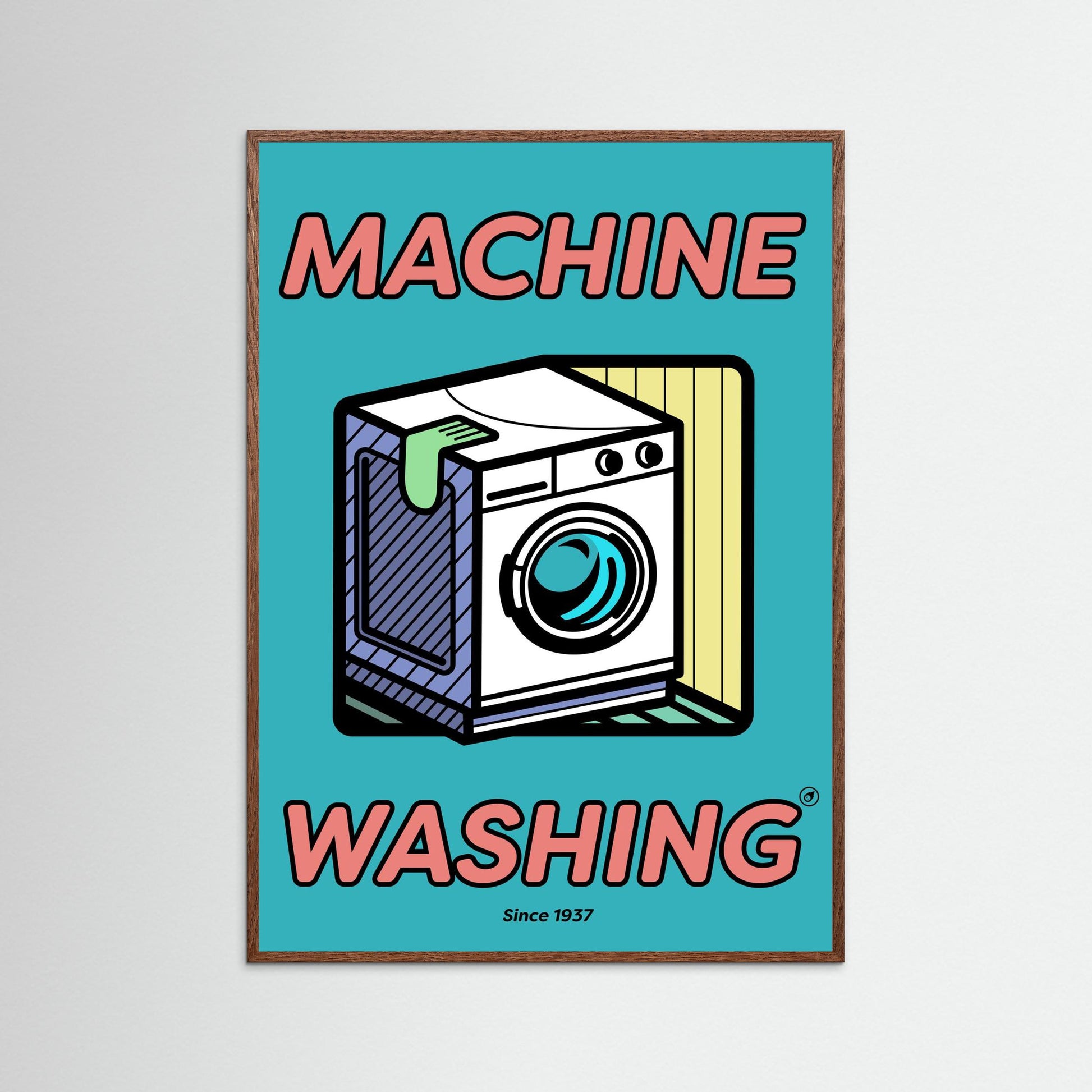 Machine Washing - Blue