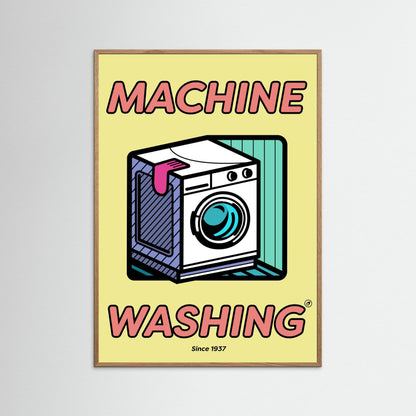 Machine Washing - Yellow