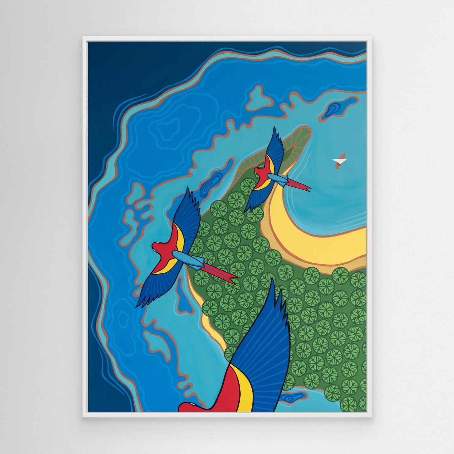 Islands IV (Diptych Left)