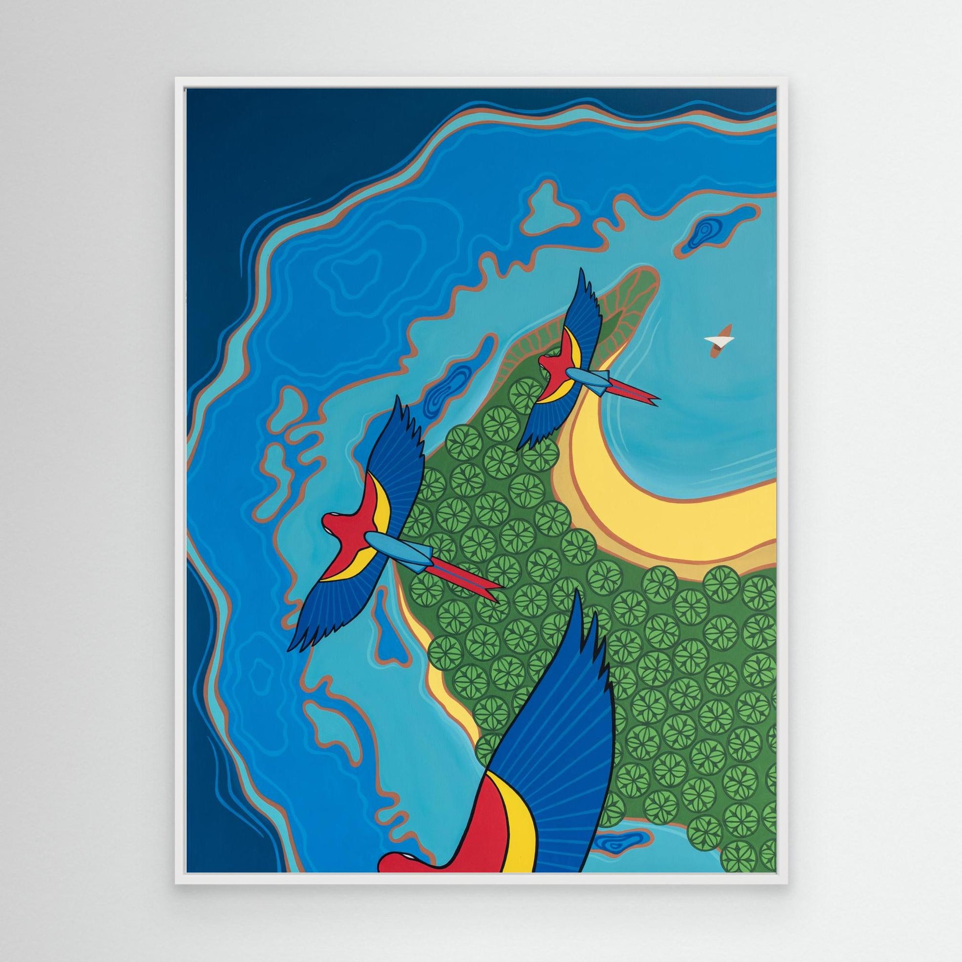 Islands IV (Diptych Left)