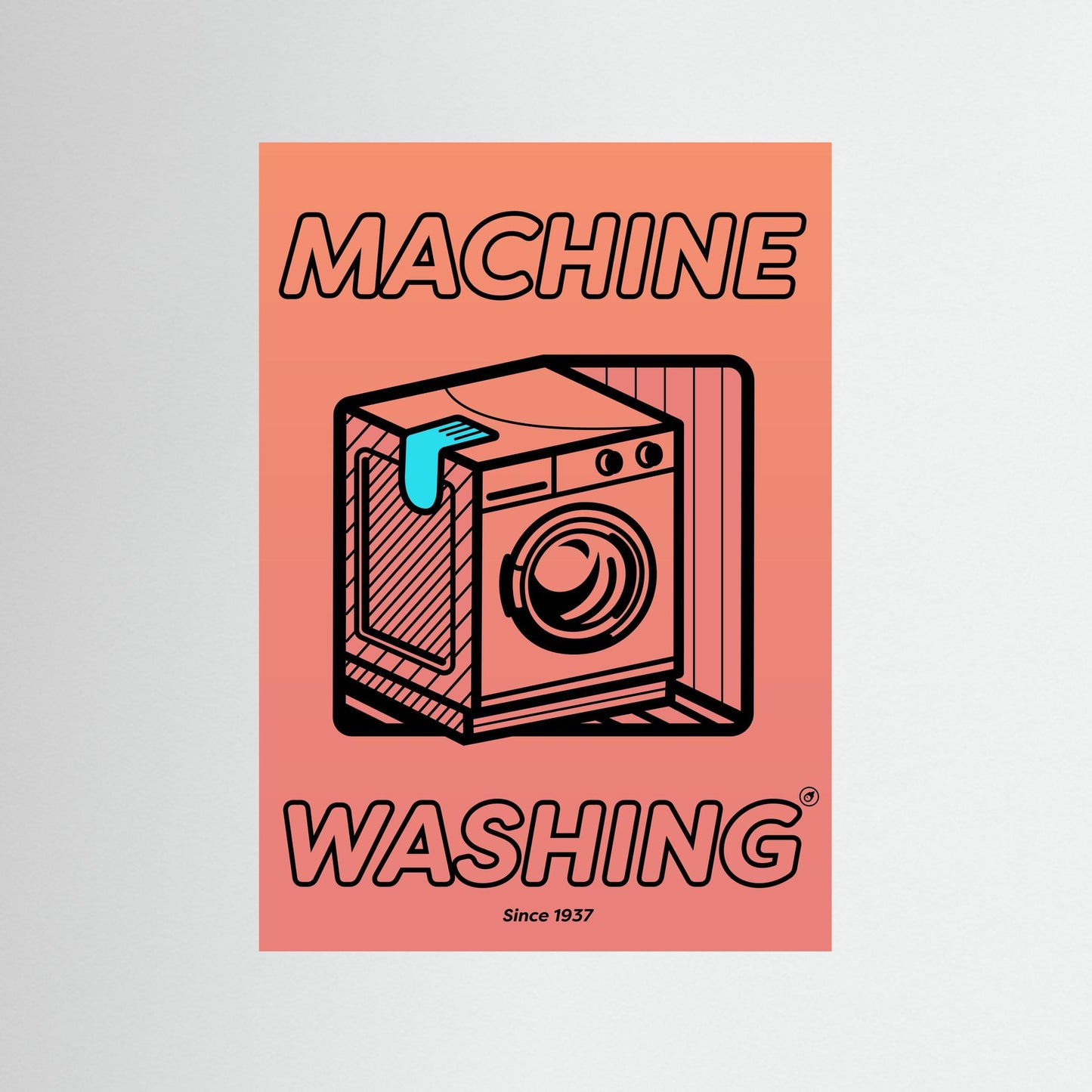 Machine Washing - Sole Orange