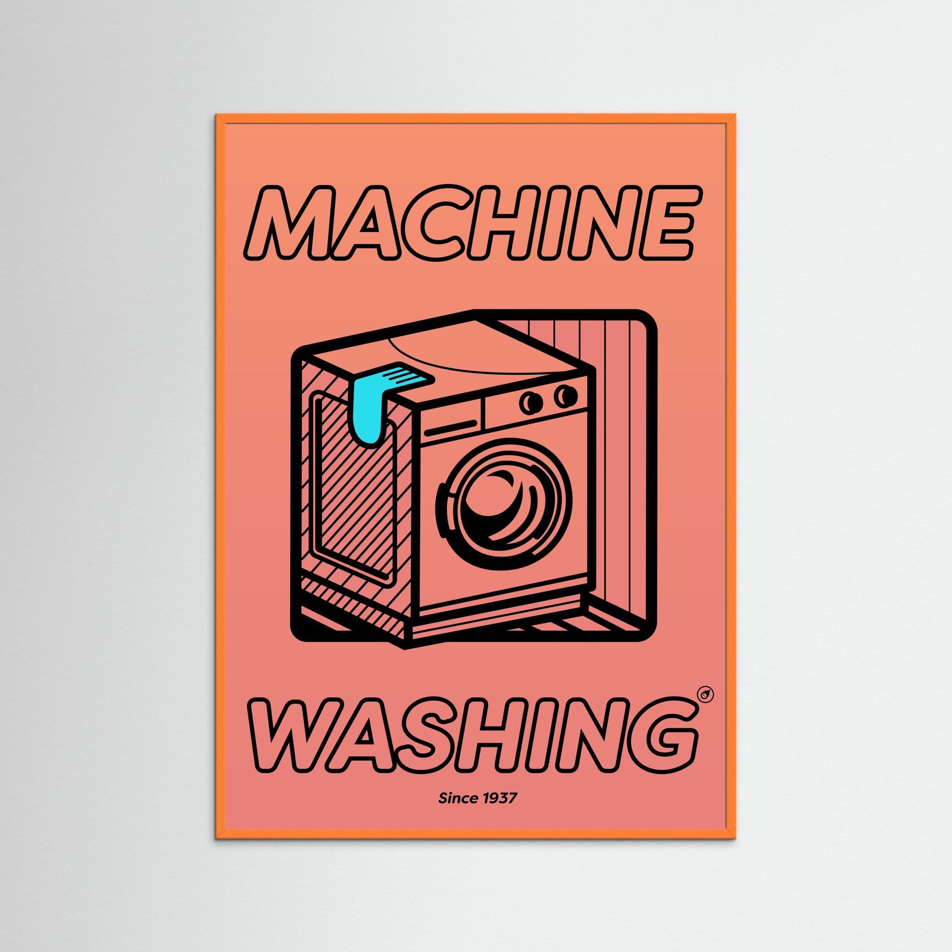Machine Washing - Sole Orange