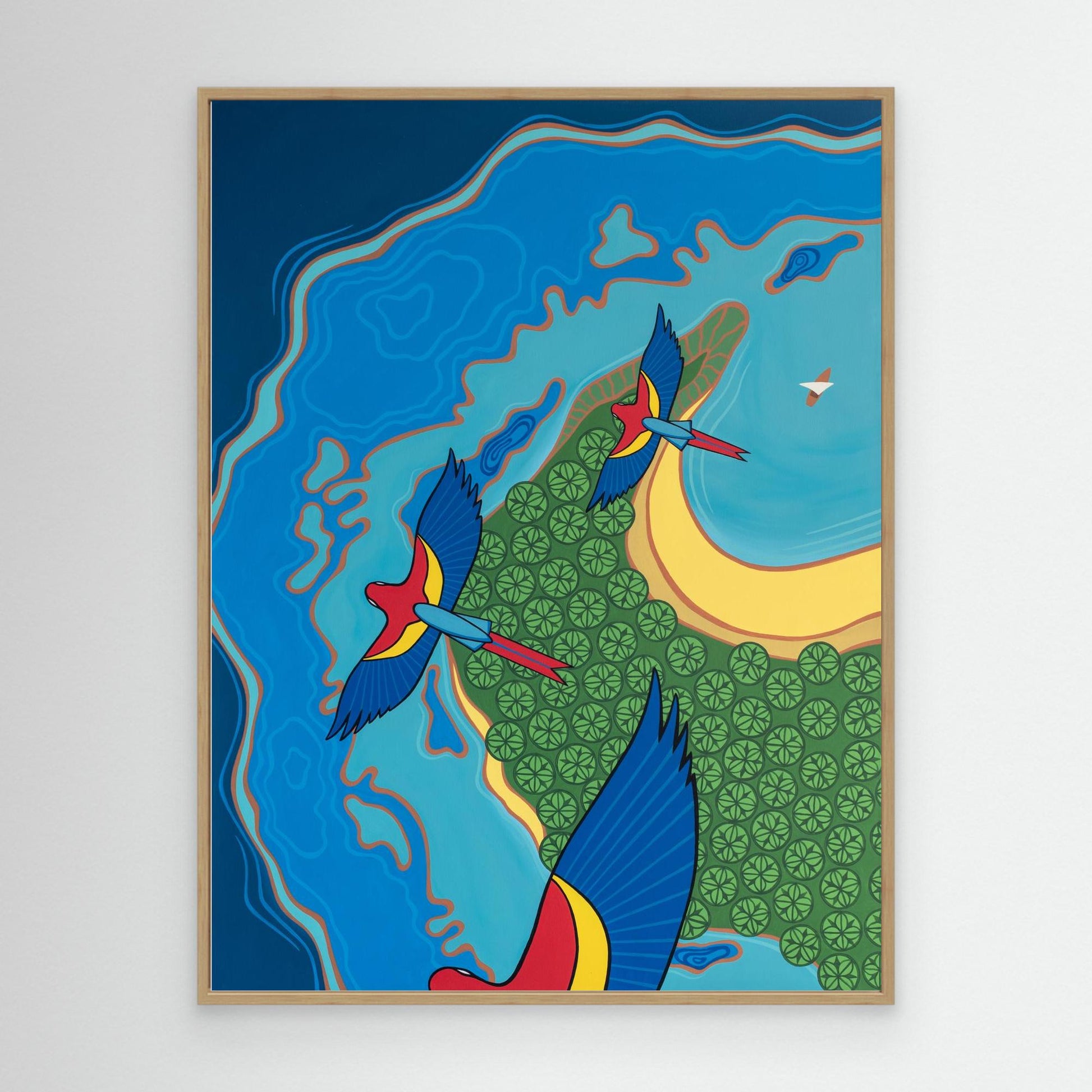 Islands IV (Diptych Left)